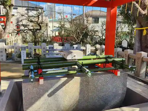 綱敷天満宮の手水舎