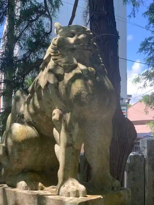 玉前神社の狛犬