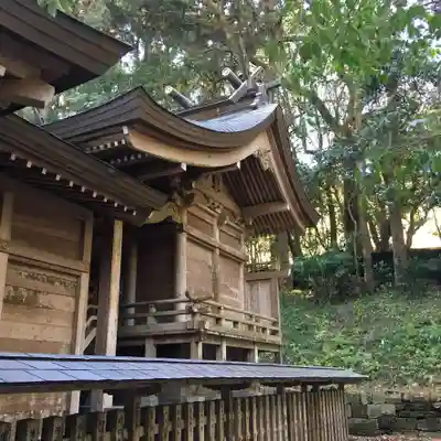 落立神社の本殿・本堂