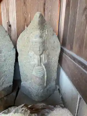 お堂、庚申様、地域の地蔵の仏像