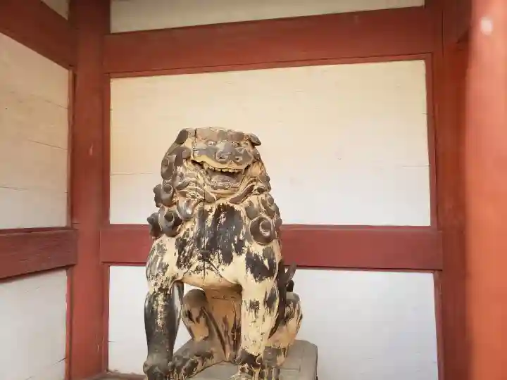 美濃國一宮 南宮大社の狛犬