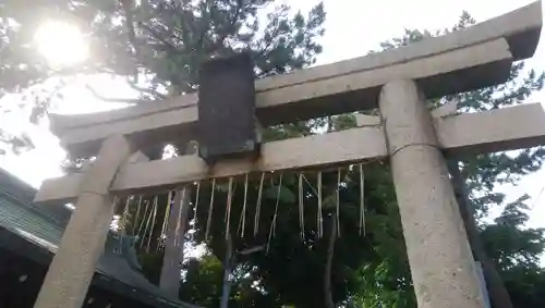 柴又八幡神社の鳥居