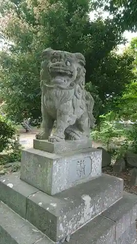 山縣神社の狛犬