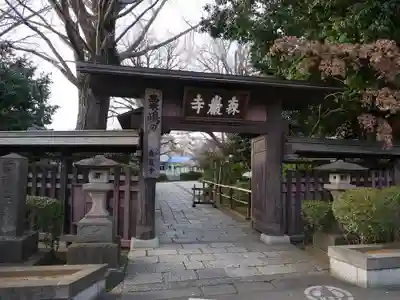 森巌寺の山門・神門