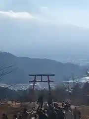 河口浅間神社の鳥居