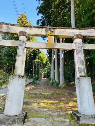 風巻神社の鳥居