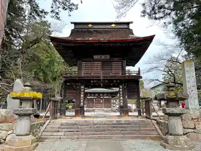 恵林寺の山門・神門