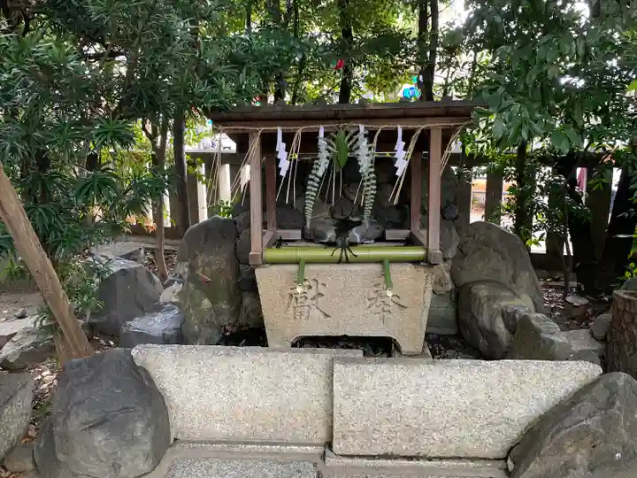 熊野神社の手水舎