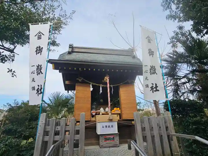 御嶽社(与野七福神弁財天)の本殿・本堂