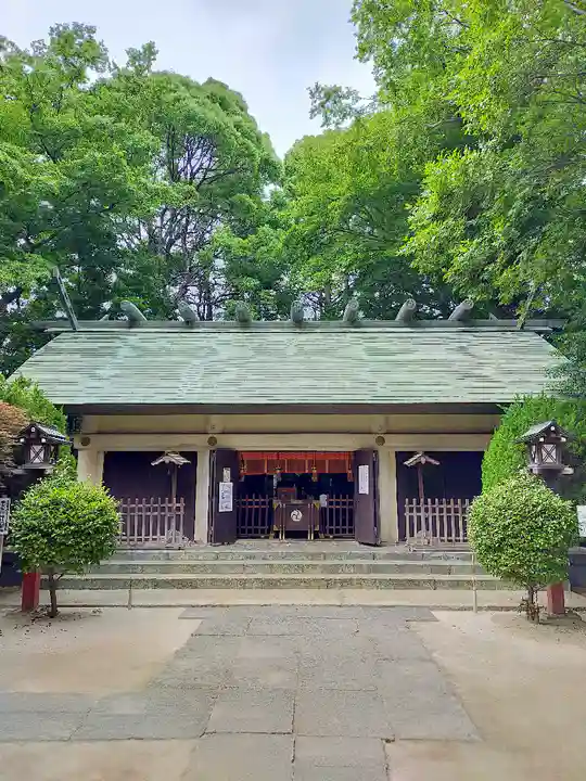 本太氷川神社の本殿・本堂