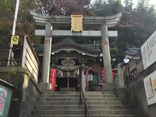 石川町諏訪神社の鳥居