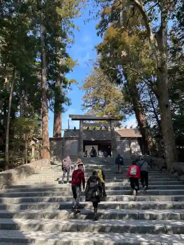 伊勢神宮内宮（皇大神宮）の鳥居