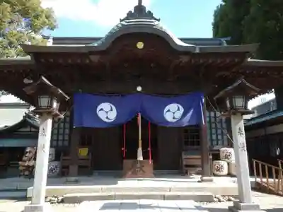 久留米宗社　日吉神社の本殿・本堂