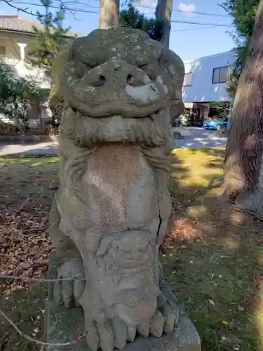 柳田神社の狛犬