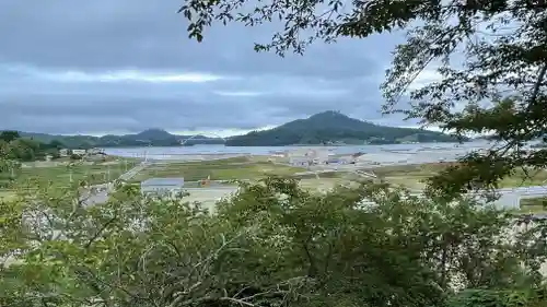 古谷館八幡神社の景色