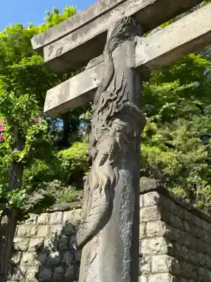 品川神社の鳥居