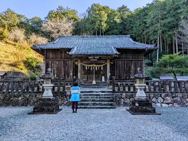 蜂前神社の本殿・本堂