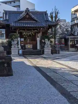 高田氷川神社の本殿・本堂