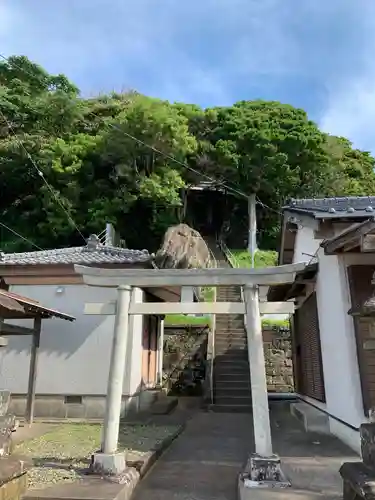 真浦神社の鳥居