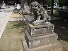 赤塚諏訪神社の狛犬