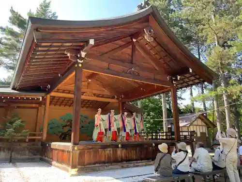 上川神社の神楽