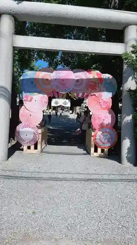 札幌諏訪神社の鳥居