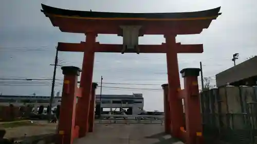 海神社の鳥居