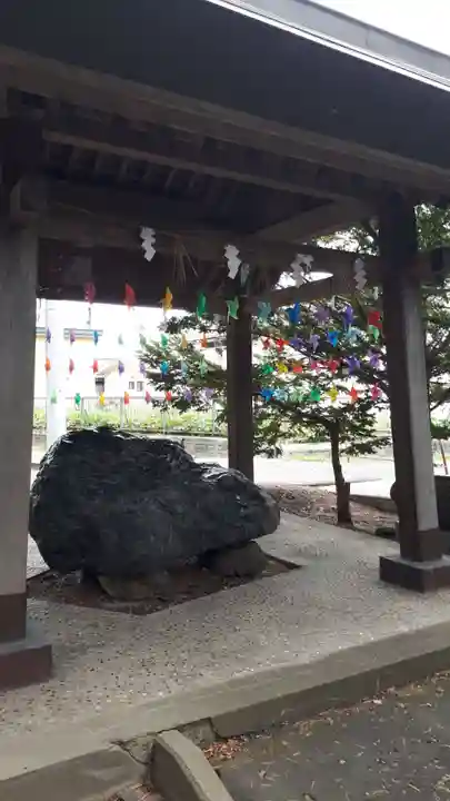 東神楽神社の手水舎