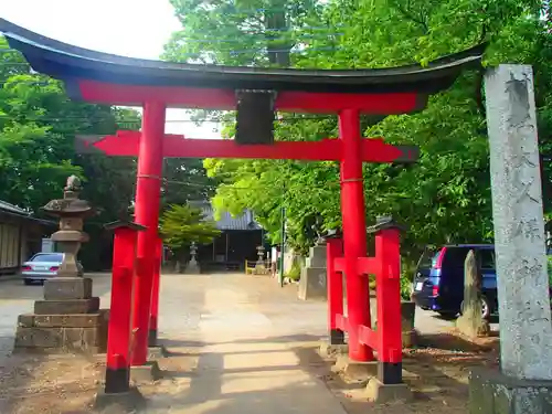 大久保神社の鳥居