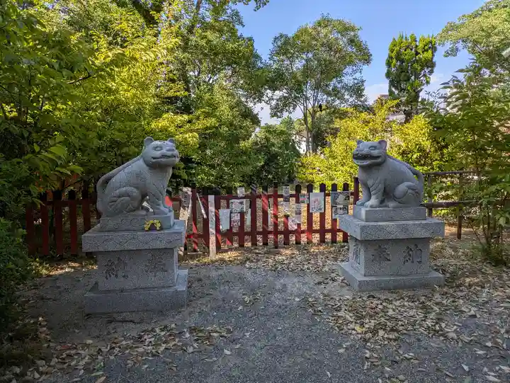 大江神社の狛犬
