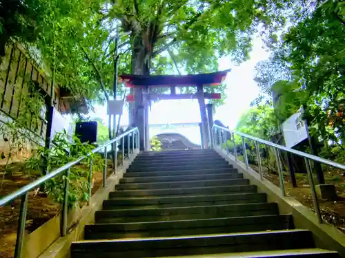 下総国三山　二宮神社の鳥居