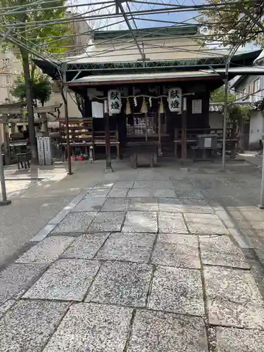 河堀稲生神社の本殿