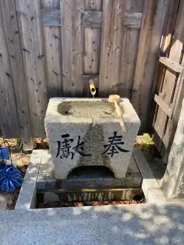 旭山神社の手水舎