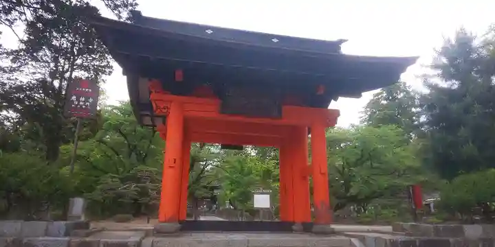 恵林寺の山門・神門