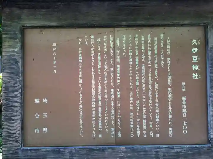 越ヶ谷久伊豆神社(埼玉県)