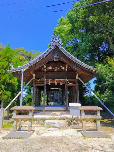 神明社（甲新田イ一）の本殿