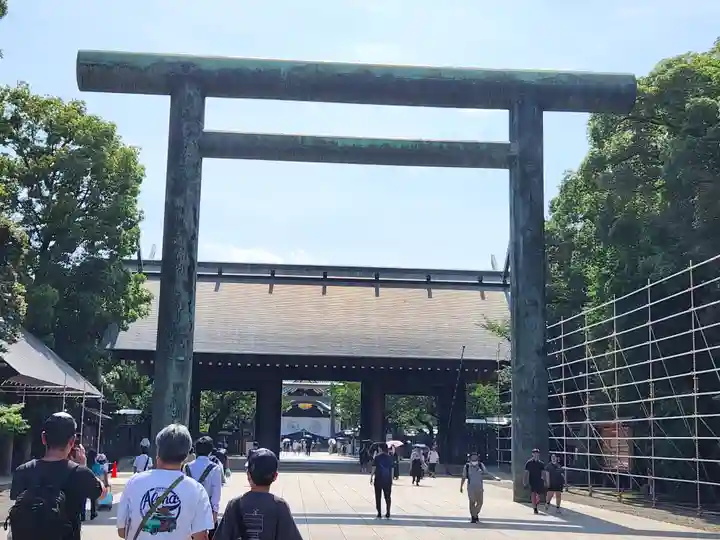 靖國神社の鳥居