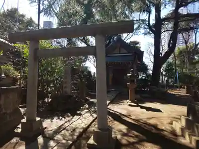 寄木神社の鳥居