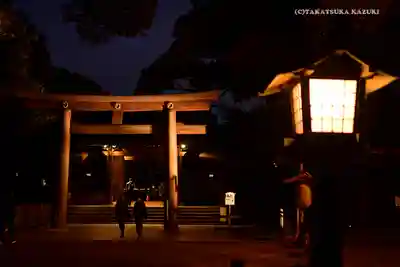 明治神宮の鳥居