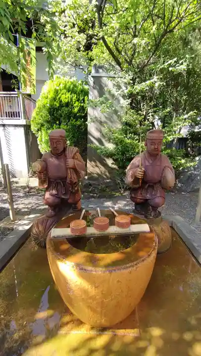 亀戸 香取神社の像