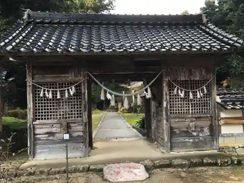 粟鹿神社の山門