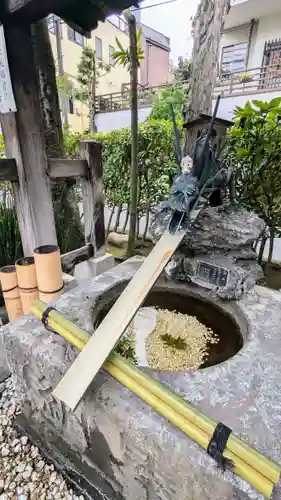 高木神社の手水