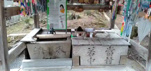 稗田野神社(薭田野神社)の手水舎