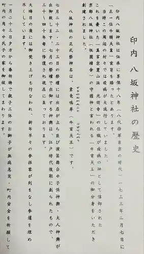 印内八坂神社(千葉県)