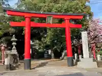 一瓶塚稲荷神社の鳥居