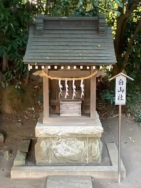 日枝神社水天宮の末社・摂社