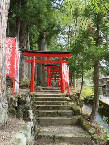 飛騨一宮水無神社の鳥居