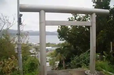 大神山神社の鳥居