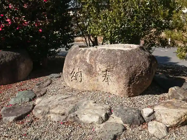城南干拓神社の手水舎