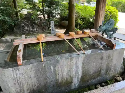 大縣神社の手水舎